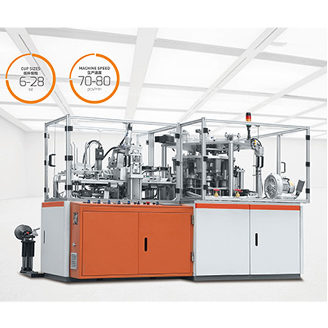 full automatic medium speed square cup machine