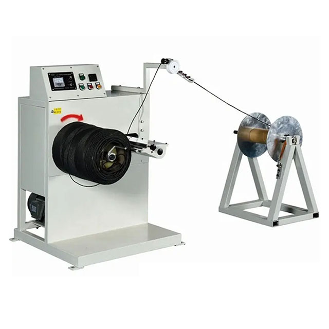 Paper String Rewinding Machine